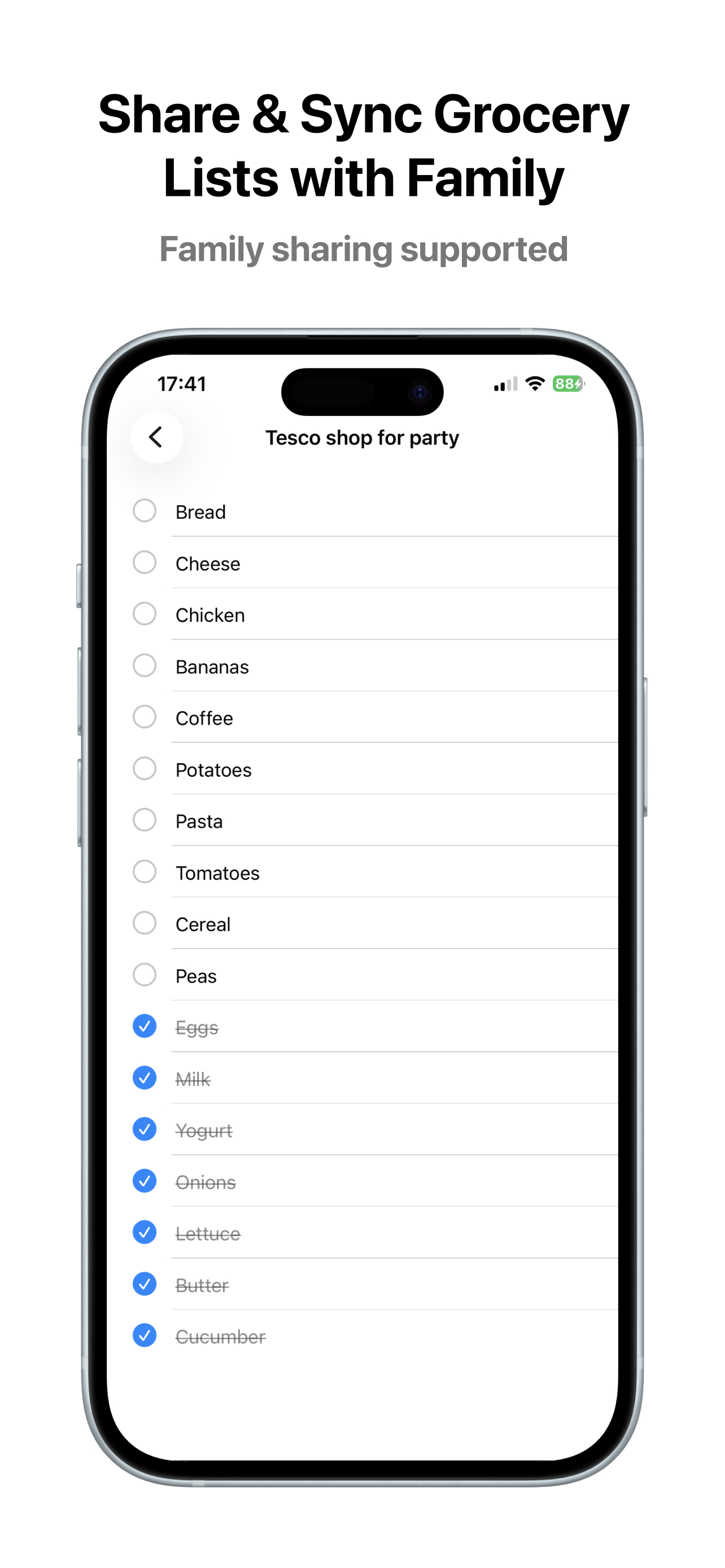 Grocery List: Plan your shop screenshot 4