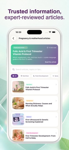 Nona: Pregnancy Tracker Screenshot 9 of 10