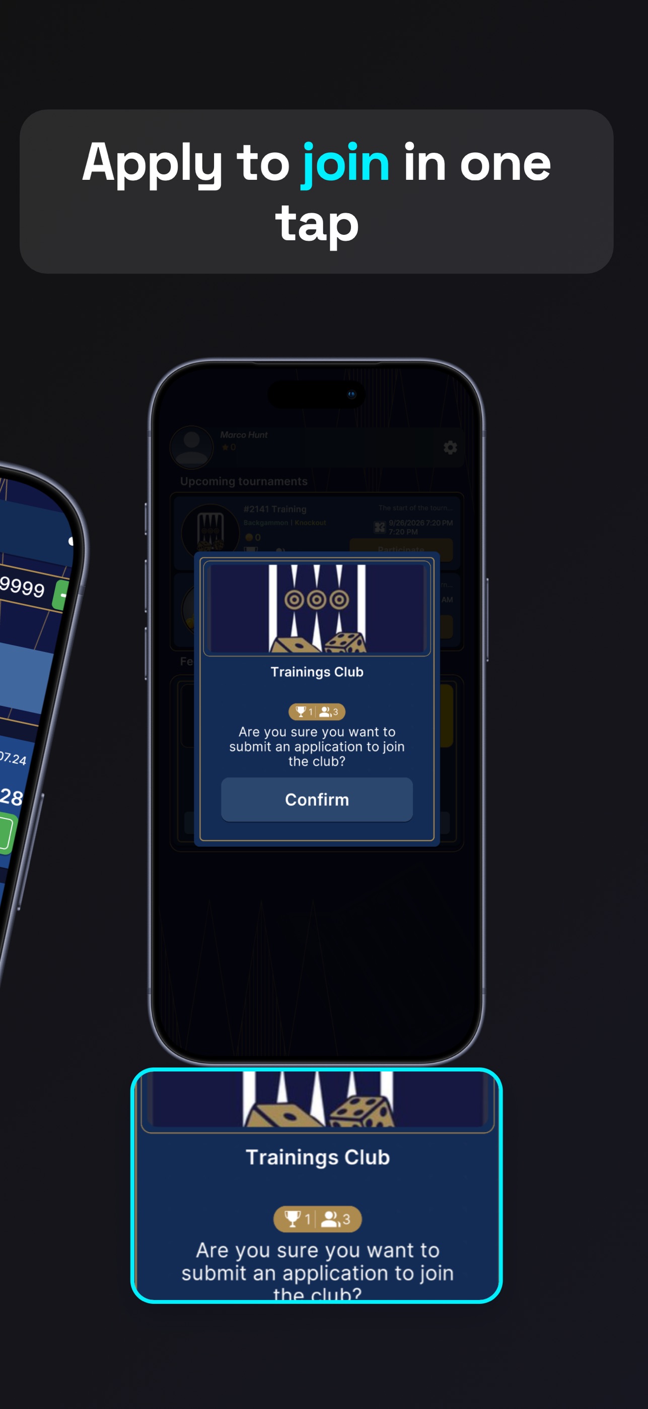 Screenshot 5 of IBF Backgammon Tournaments