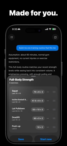 ROCX: Workout Tracker Screenshot 3 of 3