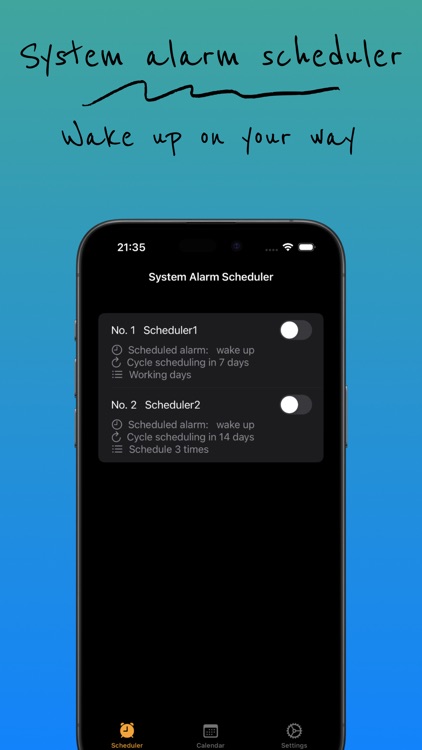 autoAlarm-system alarm helper