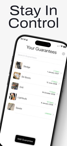 My Guarantees Screenshot 1 of 3