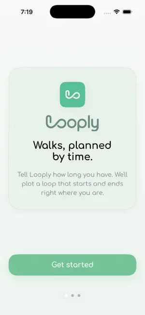Looply: Walking Loops screenshot 1