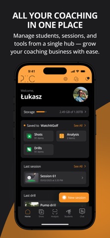 WatchItGolf PXC screenshot