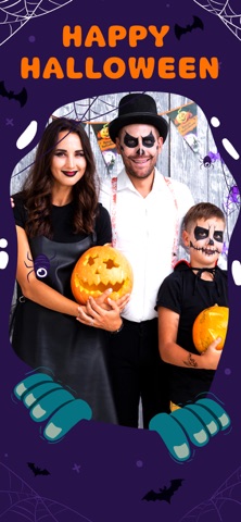 Halloween Picture Frame iPhone screenshot
