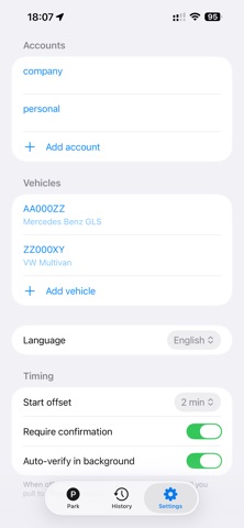 ParkiTT screenshot