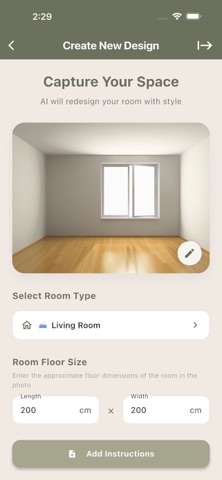 DecoSnap - AI Home Design iPhone screenshot