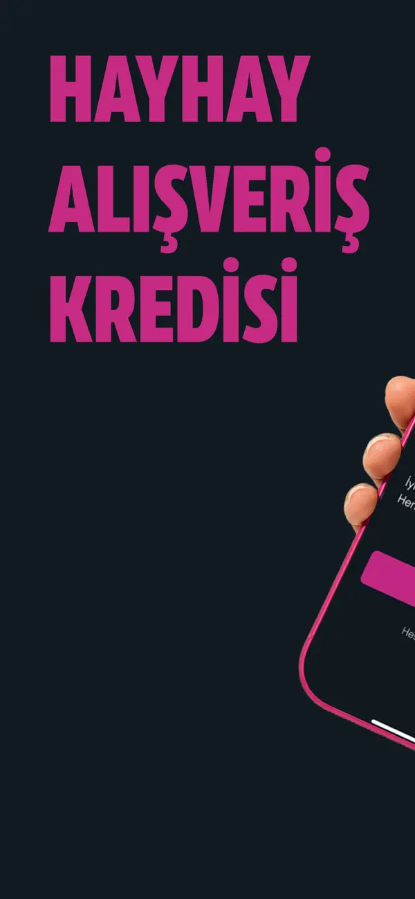 Screenshot #1 pour Hayhay Kredi & Alışveriş