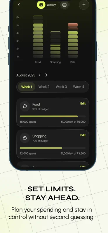 Nance: Money Tracker for India screenshot 3 of 5