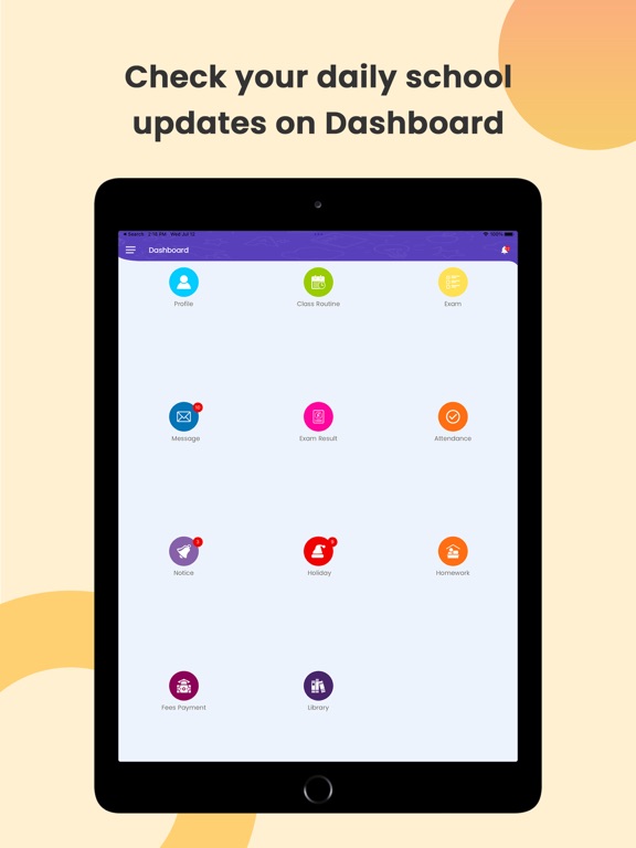Screenshot #4 pour MJ School Mobile App