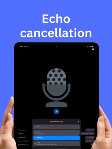 Microphone - Megi iPad screenshot