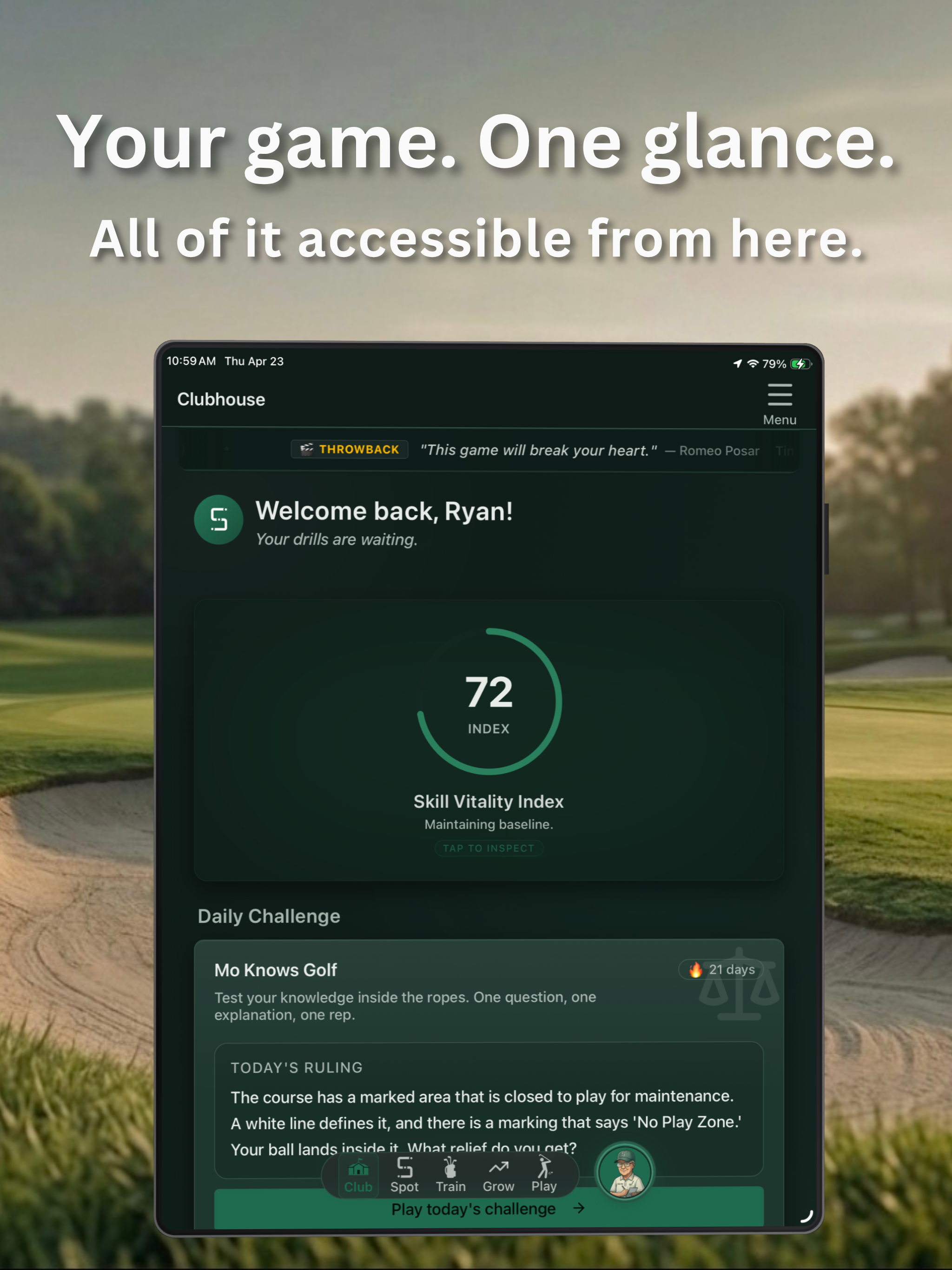 SkillSpot Golf