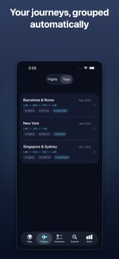 Flown: Flight Tracker & Map screenshot