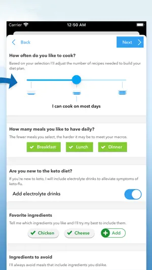 KetoDiet: Fasting & Meal Plans screenshot 3