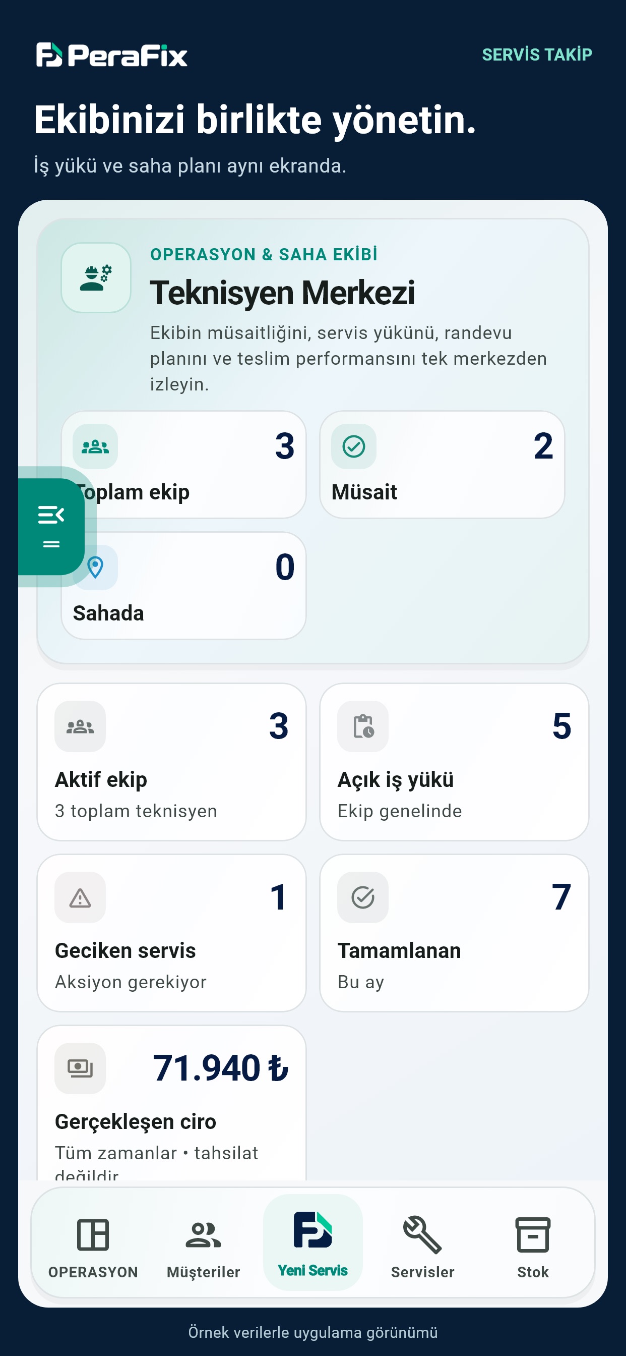 Screenshot 4 of PeraFix Servis Takip