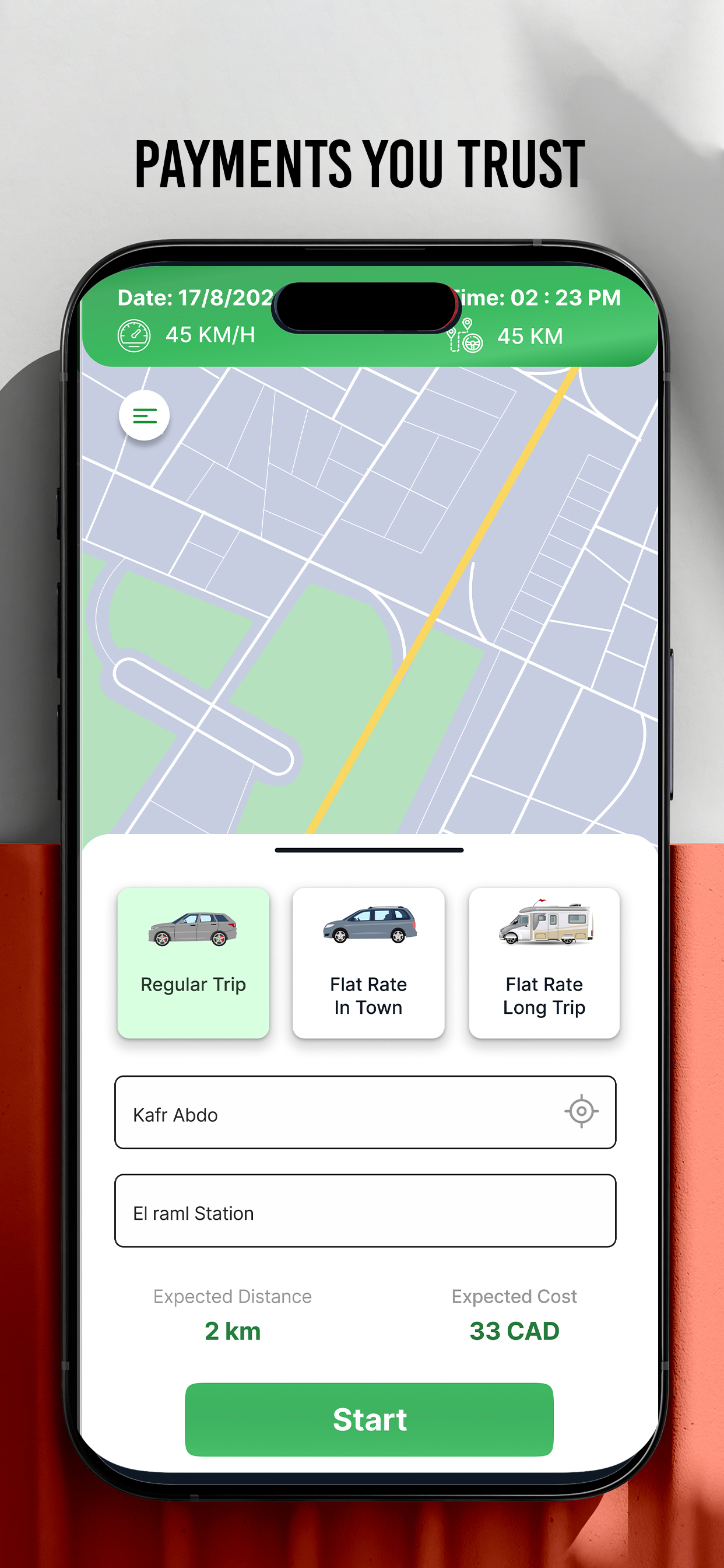 Ride Calculator