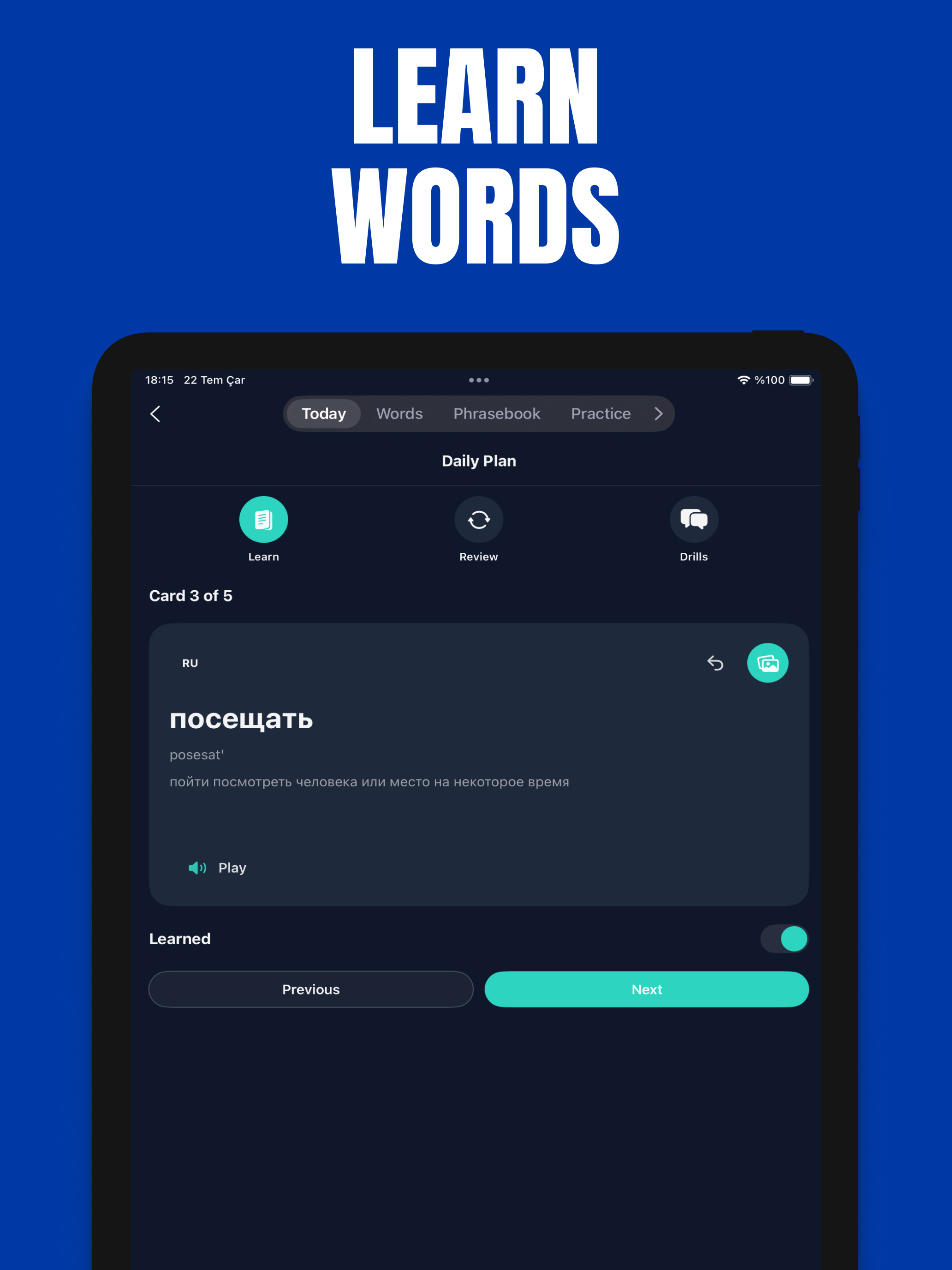 Learn Speak Russian screenshot 8