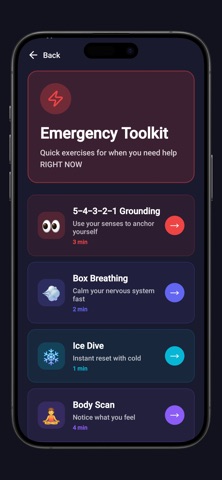 SHIFT - Regulate & Reset iPhone screenshot