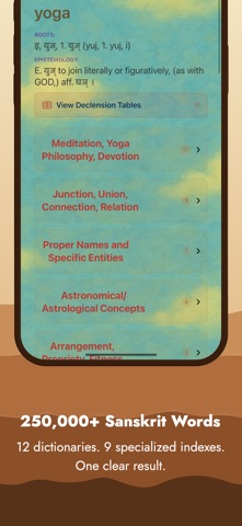 Sanskrit Lexicon: Dictionary Screenshot 2 of 7