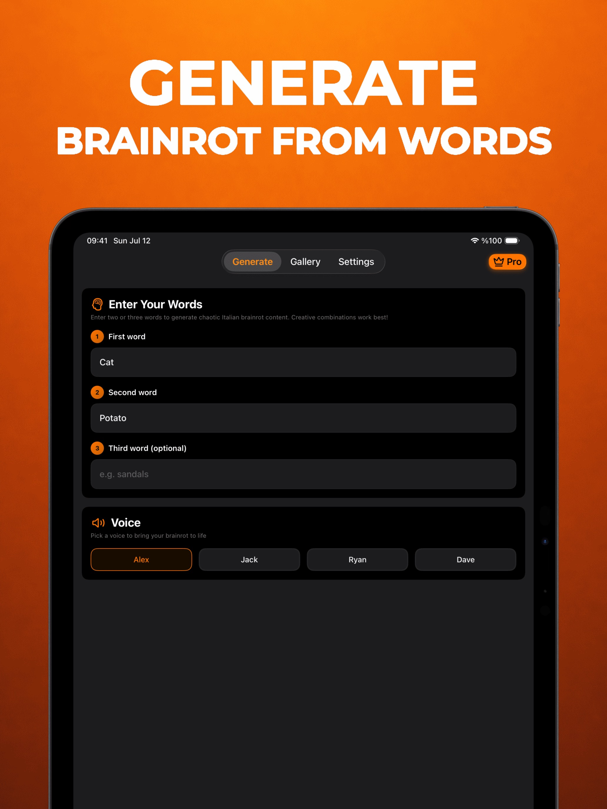 Italian Brainrot Maker: Rotz screenshot 4