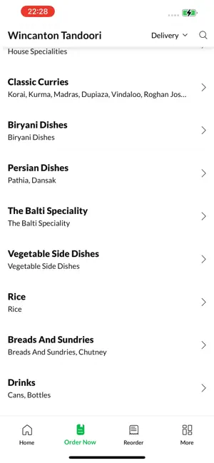 Wincanton Tandoori screenshot 4