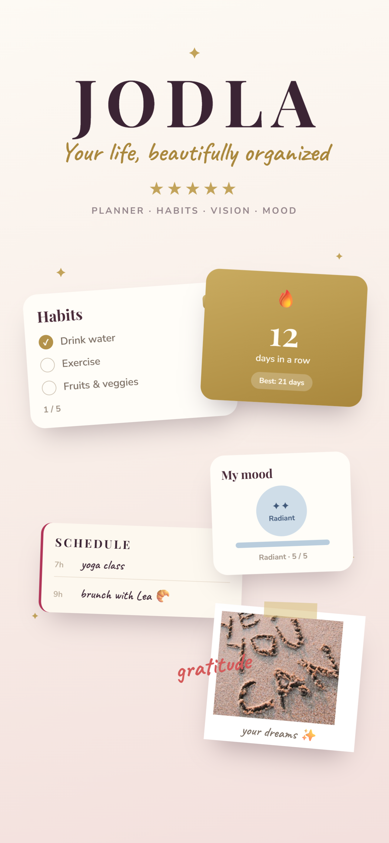 JODLA - Life Planner screenshot 3