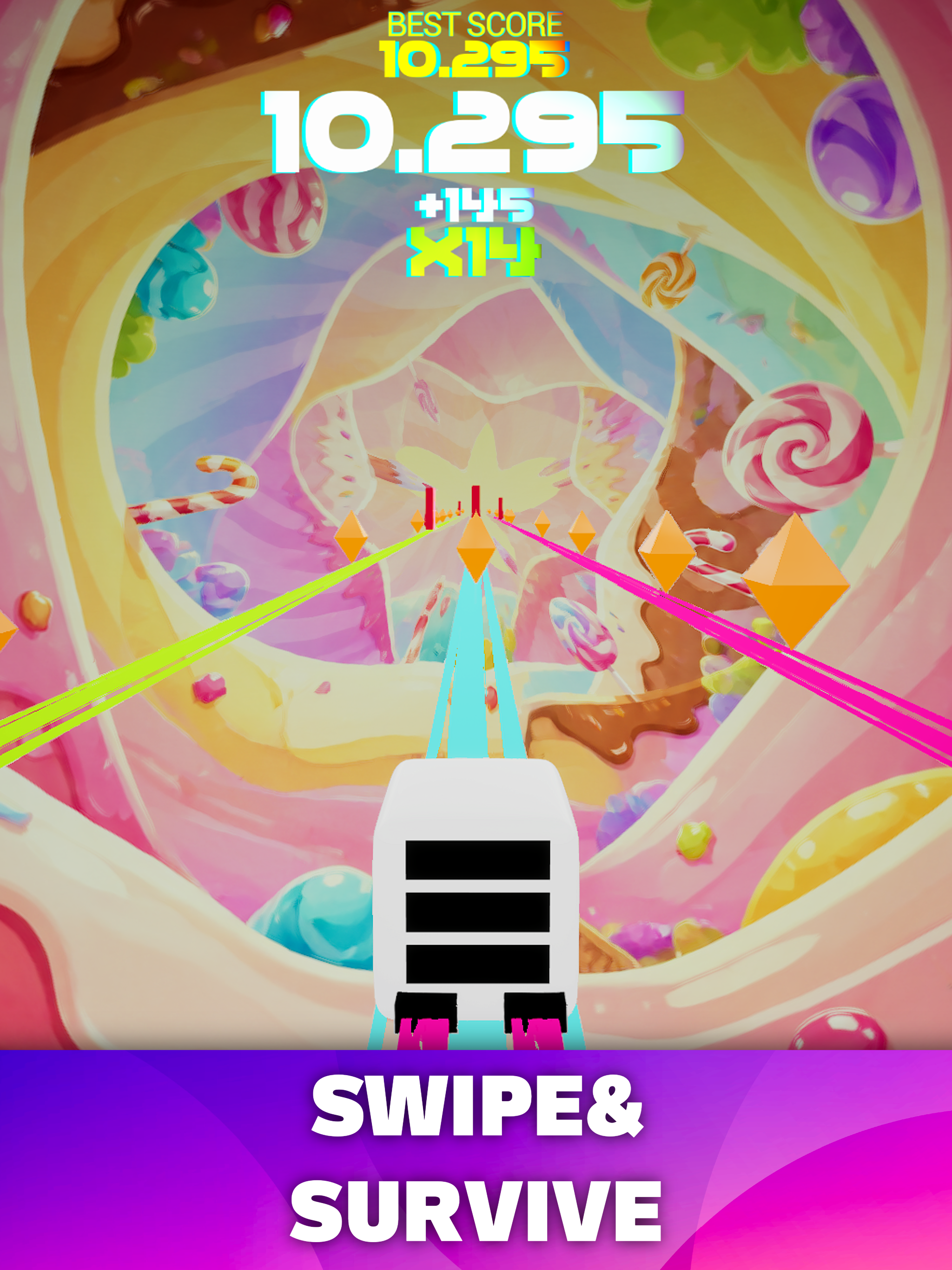 Space Cube: Infinity Run screenshot 7