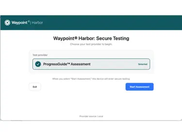 Waypoint Harbor:Secure Testing screenshot 1
