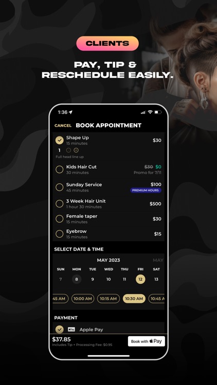 theCut: Barbershop Booking screenshot-4