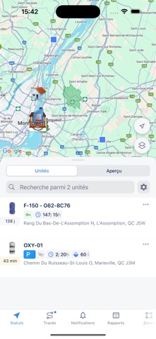X-TRAQ Mobile Screenshot 1 of 4