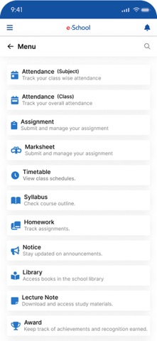 Rosebud School App screenshot