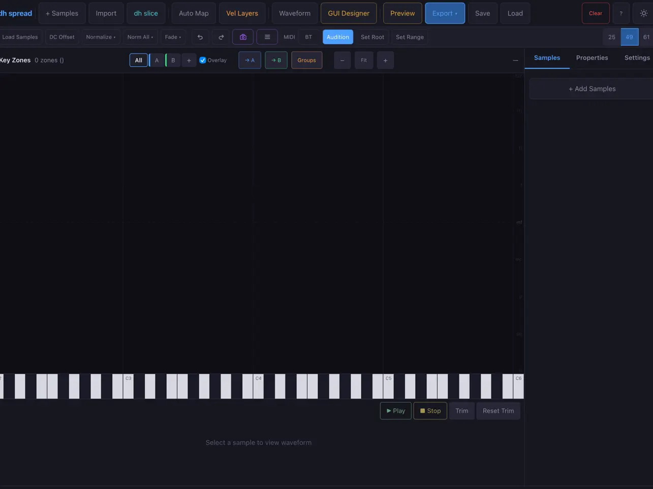 #1. DSSampleSpread (iOS) Ved: David Hart