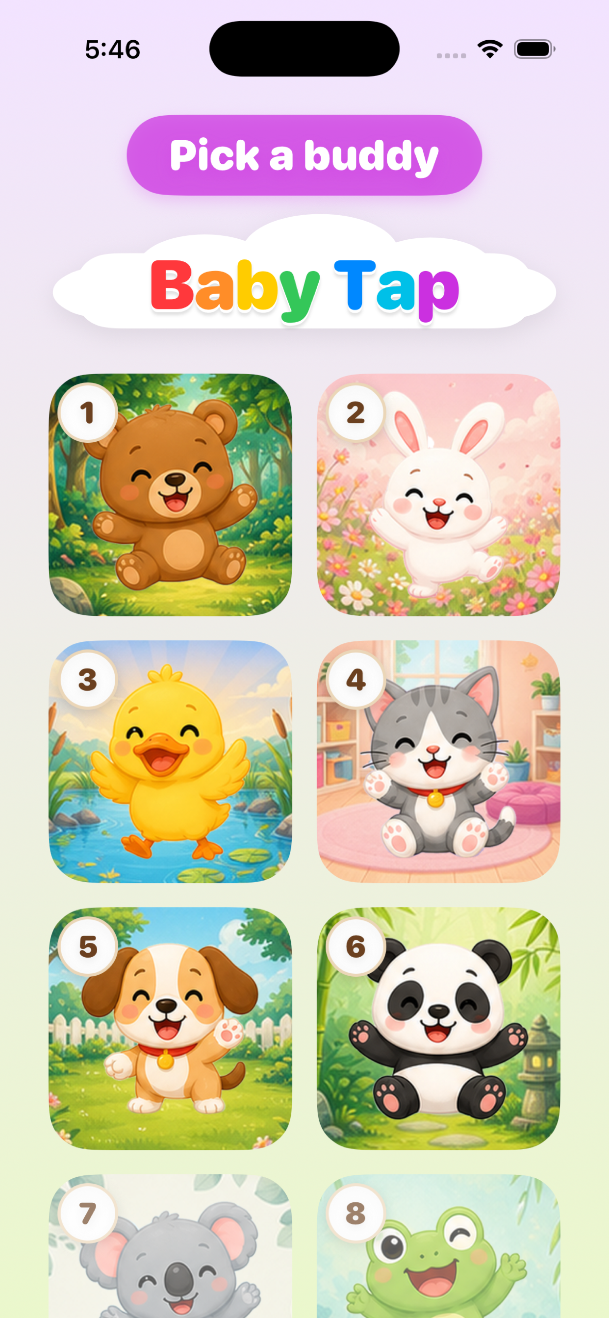 Baby Tap Buddies screenshot 3
