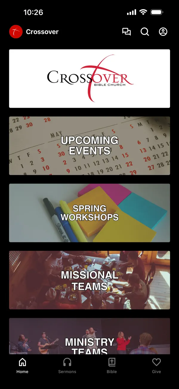 Screenshot #1 pour Crossover Bible Church