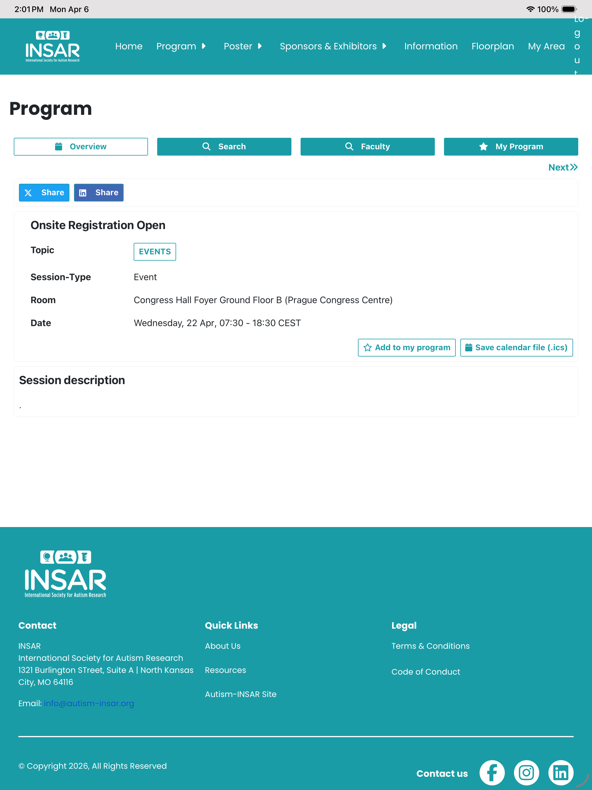 INSAR 2026