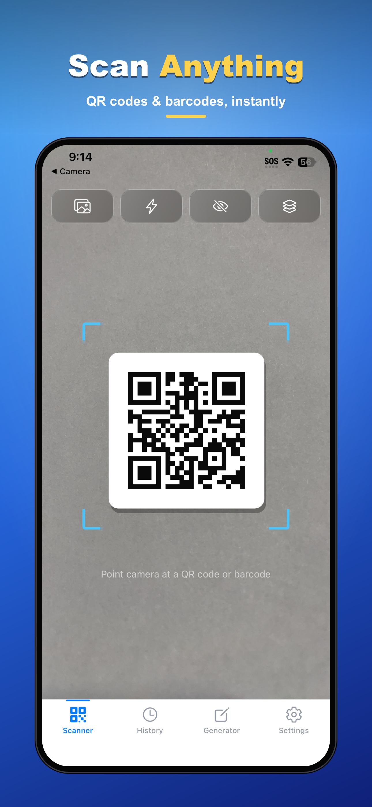 Scanzo: QR & Barcode Scanner