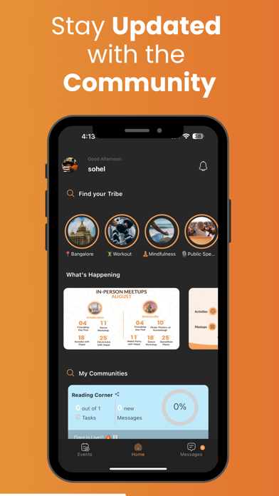 Oopar Club - Socialize offline Screenshot