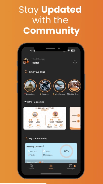 Oopar Club - Socialize offline screenshot-3