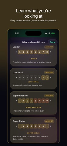 RareBill: Star Note Lookup iPhone screenshot