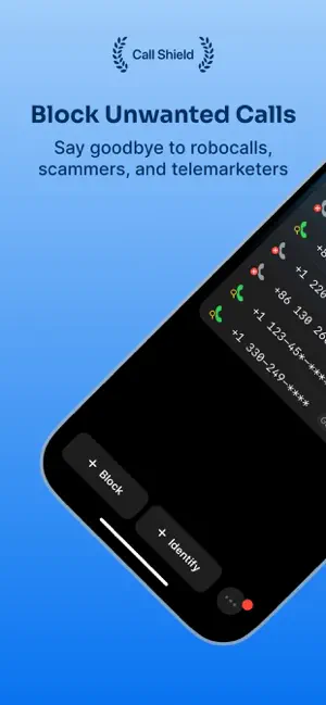 Call Shield: Spam Call Blocker screenshot 1