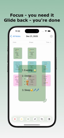 TimeGlass Notes - Sticky memo Screenshot 6 of 6