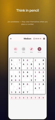 BlueSudoku: Calm Puzzle Screenshot 4 of 8