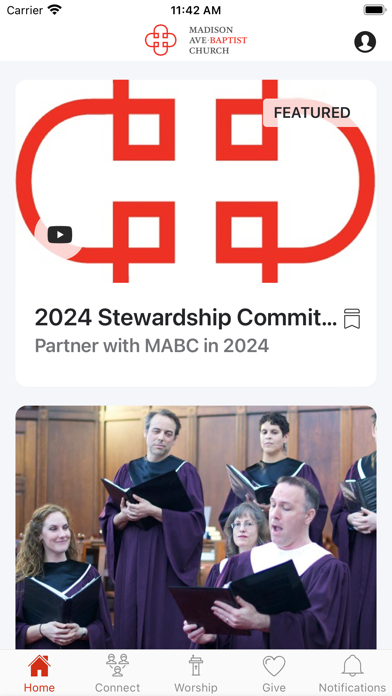 Madison Avenue Baptist Church Screenshot