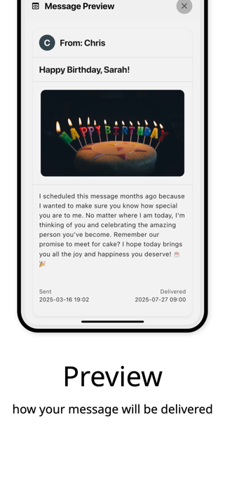 FromPast - Time Capsule Screenshot 6 of 6