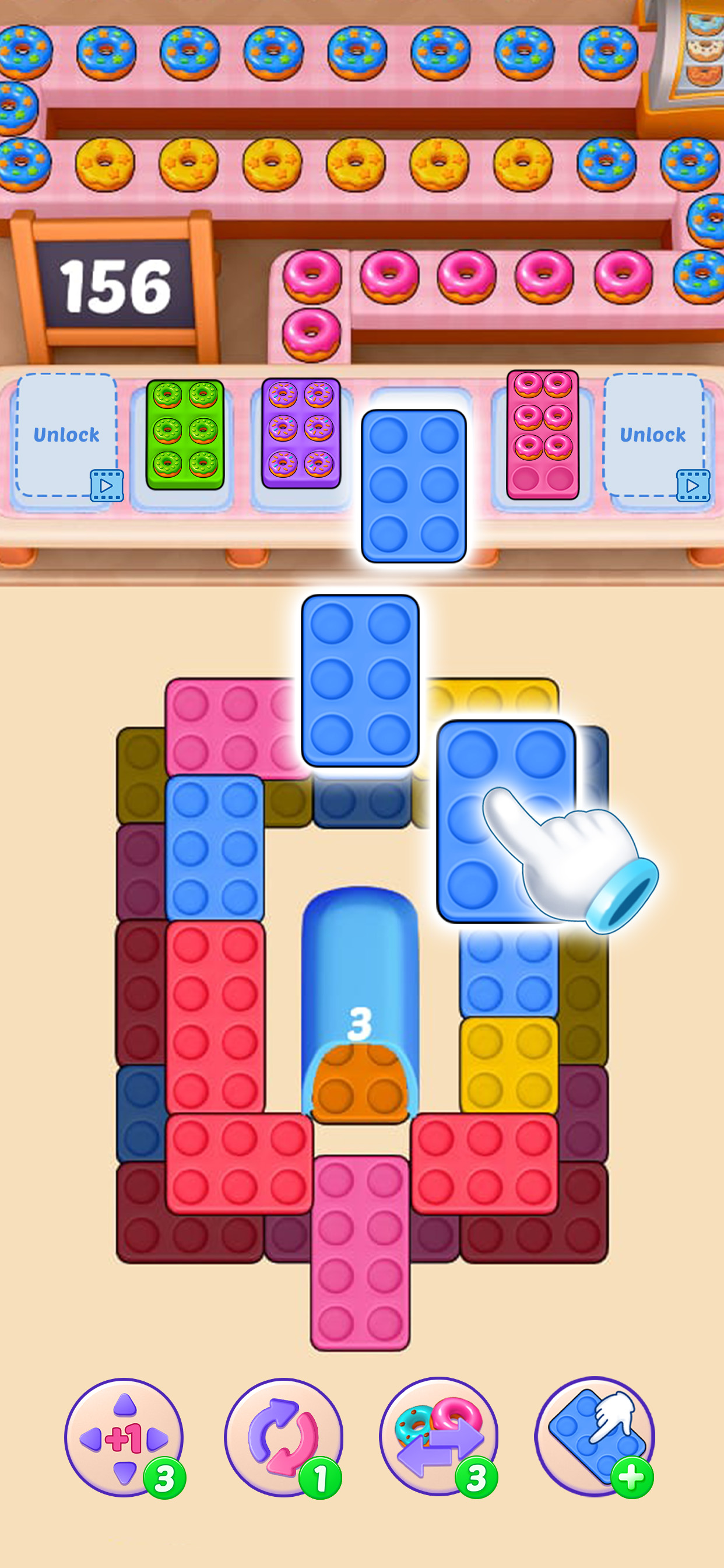 Donut Sort Mania: Color Puzzle
