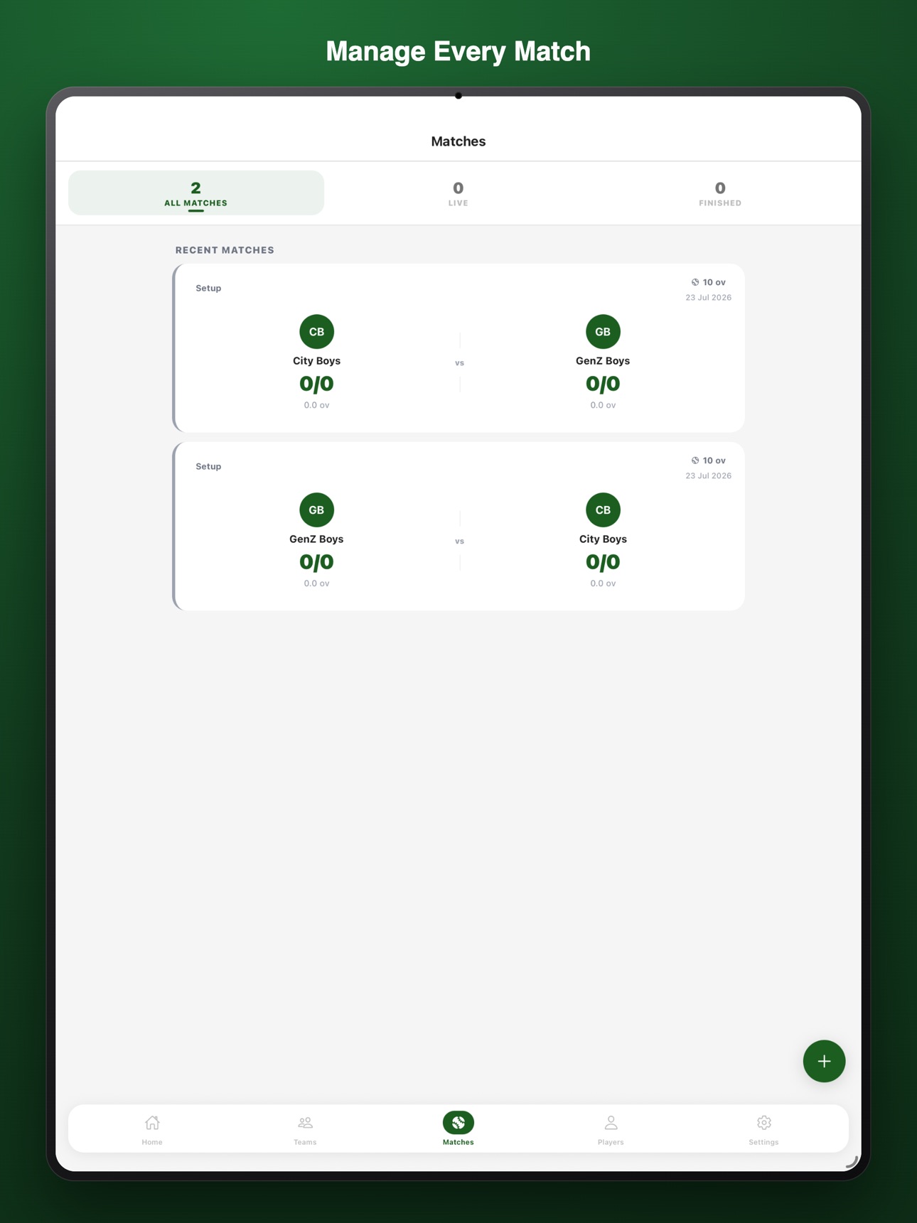 Screenshot 10 of Cricket Score Pro