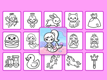 Coloring Book for Kids: Draw iPad screenshot