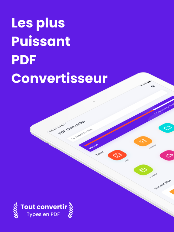 Screenshot #4 pour Convertisseur & Modifier PDF