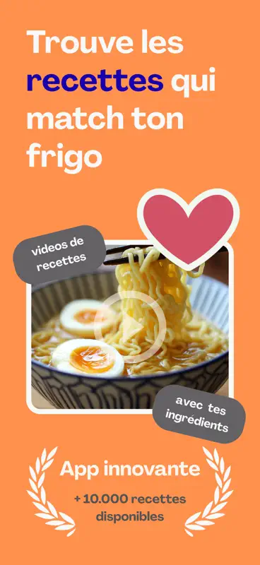 Recettes du Frigo - Yummeal screenshot 1 of 6