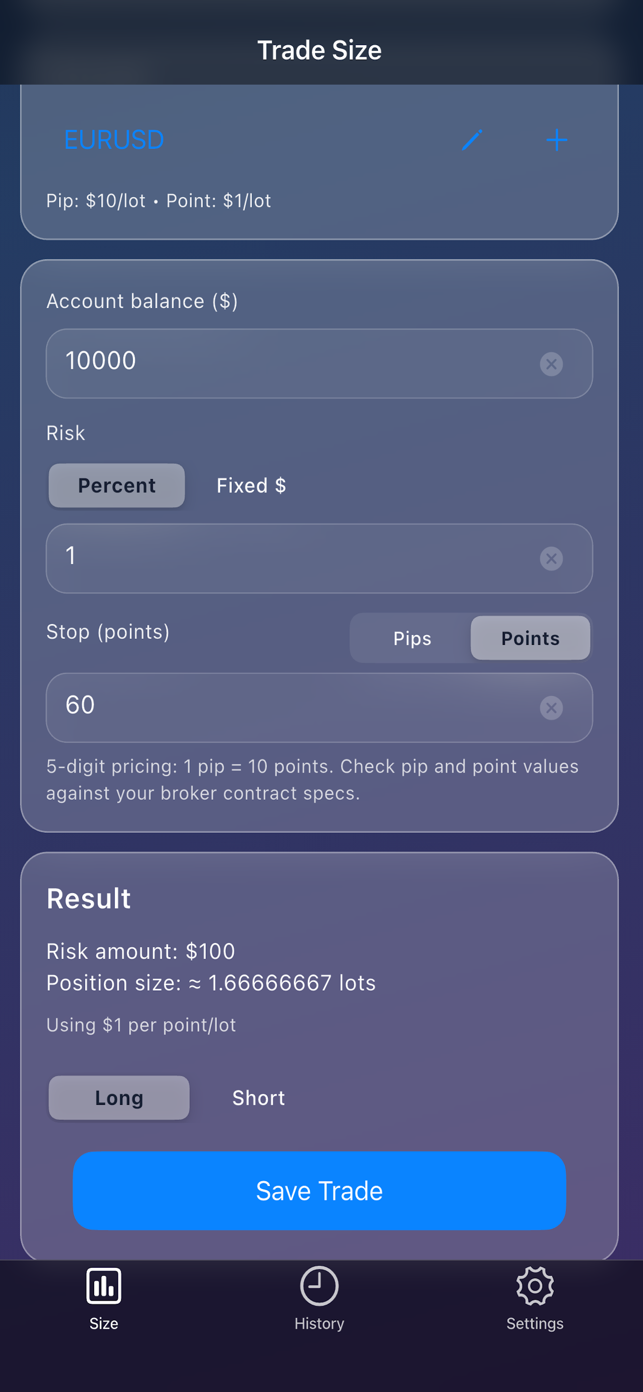 TradeFlow Risk Assistant screenshot 2